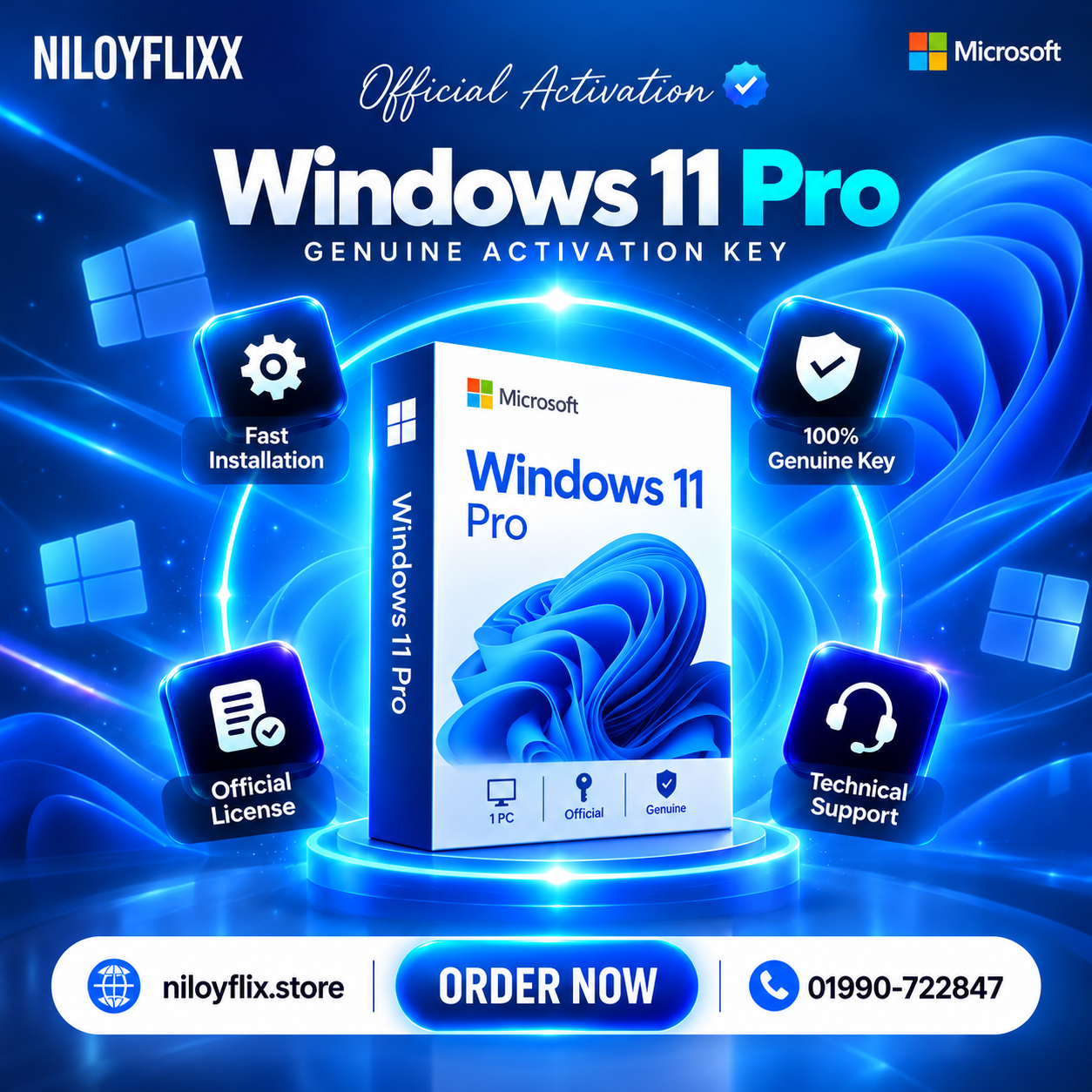 Windows 11 Pro License Key - 1PC Lifetime
